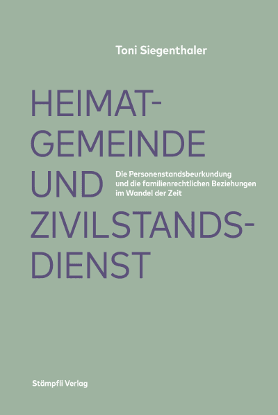 Heimatgemeinde und Zivilstandsdienst
